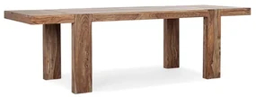 Tavolo allungabile da pranzo rettangolare in legno 175-265x90 cm Sunderland Bizzotto
