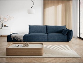Divano angolare blu scuro Vanda - Mazzini Sofas