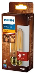 Lampadina LED VINTAGE Philips T32 E27/7W/230V 1800K