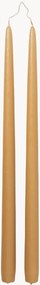 Set di 4 candele da tavola Smooth