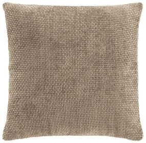 Cuscino decorativo in ciniglia 45x45 cm Leo – douceur d'intérieur