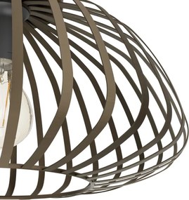 Eglo 901096 - Plafoniera ESPINAL 1xE27/40W/230V Ø 38,5 cm bronzo