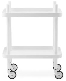 Normann Copenhagen - Block Tavolino Bianco/Bianco Normann Copenhagen