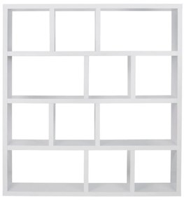 Libreria bianca 150x159 cm Berlin - TemaHome