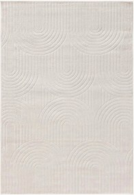 Tappeto da interno-esterno con motivo in rilievo Mars