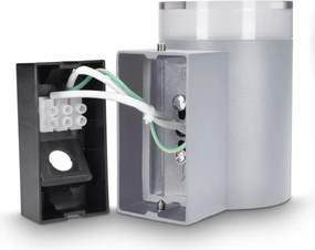 Brilagi - Applique da esterno LED RGBW MATERA 1xGU10/6W/230V grigio IP54