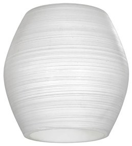 Eglo 90264 - Paralume MY CHOICE bianco striato diametro 9 cm
