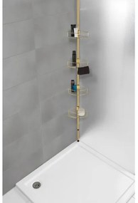 WENKO 24569100-Mensola angolare DOLCEDO 31x275 cm dorata