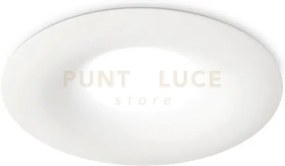 Gfa170-  faretto da incasso tondo d.9,8cm 1 luce attacco gu10 bianc...