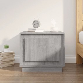 Tavolino Da Salotto Grigio Sonoma 51x50x44 Cm Legno Multistrato /