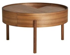 Woud - Arc Coffee Table Ø66 Walnut Woud