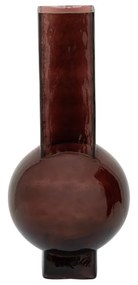 Tikamoon - Vaso in vetro riciclato Eve, marrone