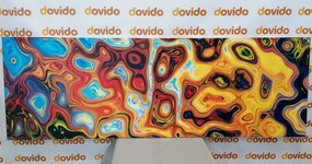 Stampa su tela – Astrazione colorata