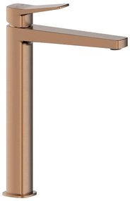 KFA Armatura 4522-712-34 - Miscelatore per lavabo MALAGA con piletta, 30,3 cm, oro rosa