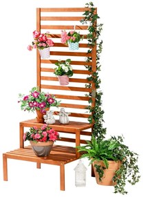 Tavolo da fiori con paravento Concord - Garden Pleasure