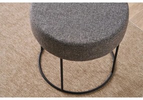 Pouf RELO Ø 40 cm antracite