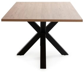 Tavolo da pranzo con piano in rovere 100x180 cm Comba - Marckeric