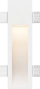 Applique da Incasso Segnapasso GU10 in Gesso Pitturabile SLIM