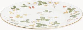Piatto da colazione in Fine Bone China Wild Strawberry