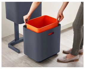 Cestino differenziato grigio grafite Totem Max, 60 l - Joseph Joseph