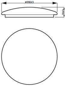 Philips - Plafoniera LED MOIRE LED/20W/230V 4000K