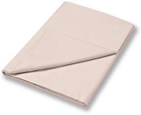 Lenzuolo con angoli beige in raso di cotone 275x275 cm Cotton Sateen – Bianca