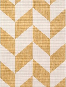 Tappeto da interno/esterno giallo ocra/color crema 160x230 cm Haringey Terrick – Ted Baker