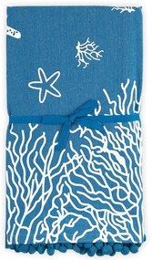 Telo Mare Fouta in cotone Sea  Colore Turchese