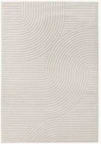 Tappeto da interno-esterno con motivo in rilievo Mars