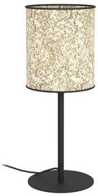 Lampada Da Tavolo Vintage Butterburn Acciaio Nero 1 Luce E27