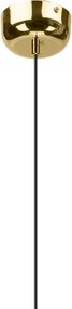 Lampada a sospensione con cavo LED BONNIE LED/10W/230V 3000K oro