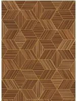 Eijffinger Tapete Veneer Diamonds - Mahogany