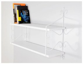 Wall shelf SERAMONI 51x72 cm bianco