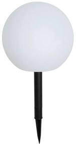 Lampada da esterno bianca 25 cm incl. LED IP44 solare RGBW - Ludger