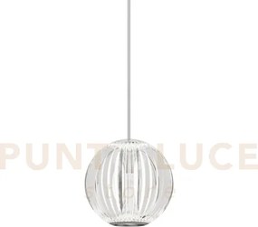 Diamond sospensione 1 luce led 3000k 5,5w  470 lm effetto cristallo