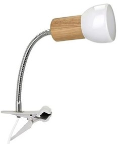 Spot-Light 2224174WF - Lampada con morsetto SVENDA 1xE27/60W/230V