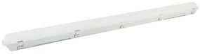 Plafoniera Led stagna di emergenza 40W da 120cm IP66 luce regolabile Novaline