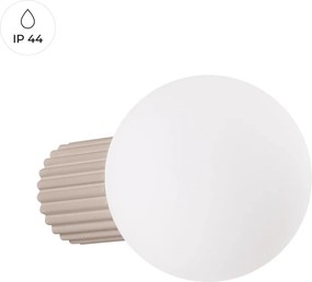 Lampada da parete grigio tortora Orbital – Sollux