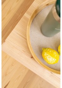 Tavolino da salotto di colore naturale in pino massiccio 45x68 cm Japan – Karup Design