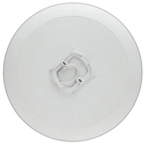 Plafoniera LED 32W - IP54 - 106lm/W - Ø380mm - Doppia Cornice Colore Bianco Naturale 4.000K