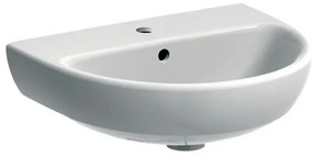 Lavabo sospeso Geberit 45 cm in ceramica bianco Selnova