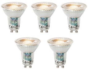 Set di 5 lampadine LED GU10 dimmerabili 3W 200 lm 2200 - 6500K