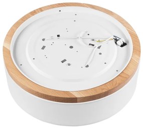 Brilagi - LED Plafoniera BELLADONNA 3xE27/15W/230V bianco/quercia