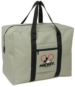 Borsa Donna Mickey Mouse Clubhouse Mood Grigio 50 x 40 x 28 cm