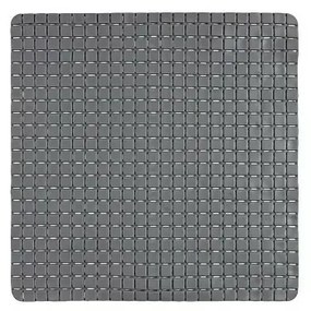 Tappeto Antiscivolo In PVC Per Doccia Mosaico Grigio 54x54 Cm