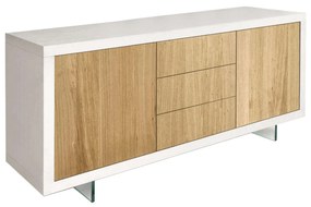 CALEB - madia moderna in legno massello 186x45x87