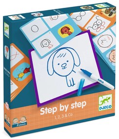 Eduludo - pittura passo dopo passo - 1, 2, 3 & Co