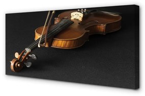 Quadro su tela Violino 100x50 cm