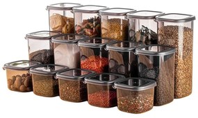 Set di contenitori per alimenti alimentari 15 pz Fresco – Hermia