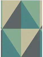 Cole & Son Carta da parati Apex Grand - Teal